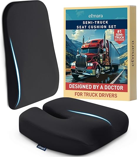 Elmara Seat Cushion + Lumbar Set